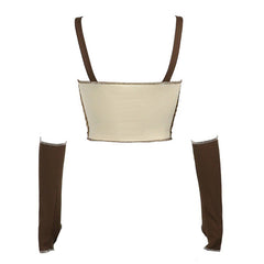 Conjunto de guantes para jóvenes y solteros con parte superior y brazo