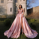 Off The Shoulder Backless Sweetheart Formal Evening Dress