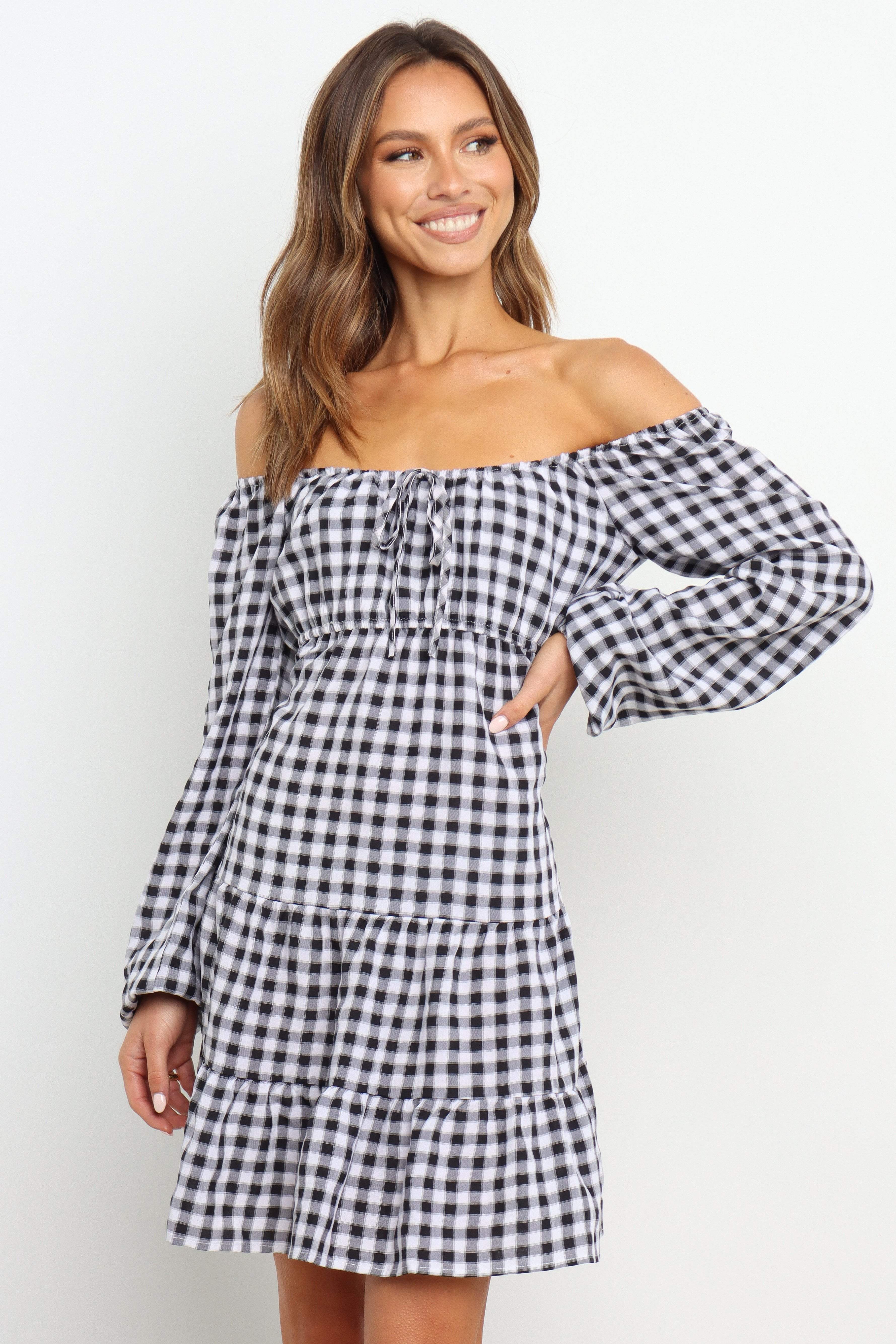 Vestido corto de corte A con lazo para el día a día de otoño