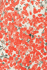 Sling Sleeveless V neck A line Dress Printed Dress