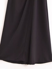 Slim Fit One Shoulde Asymmetric Dress