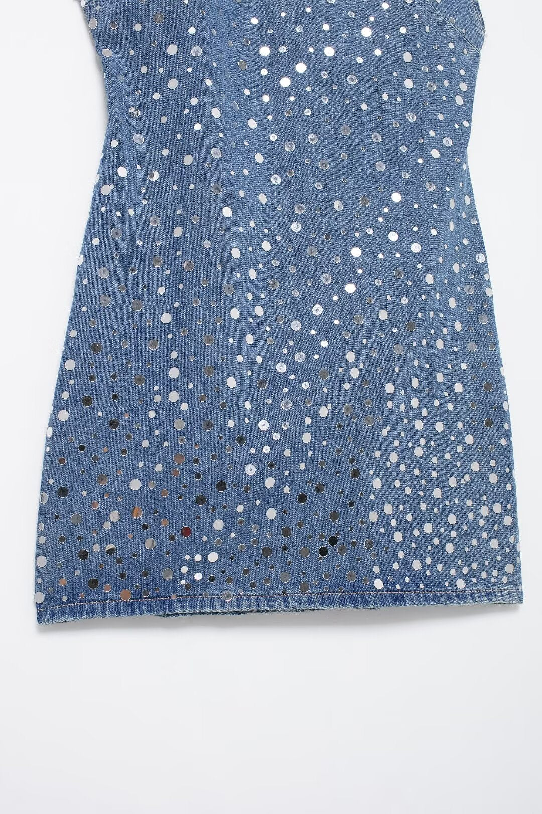 Comfortable Sleeveless Slim Casual Denim Short Dress
