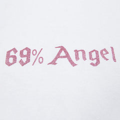 69% Angel Crop Tee