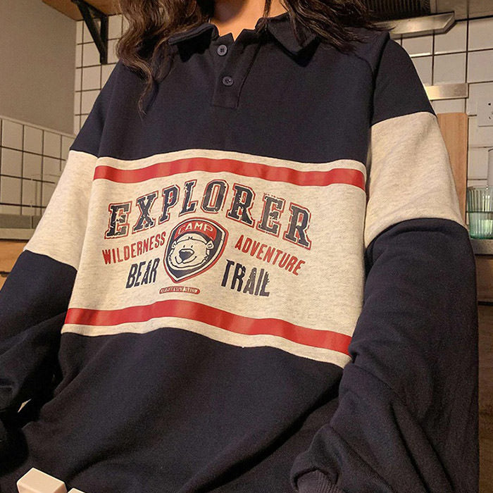 90 s Explorer Zipped Hoodie