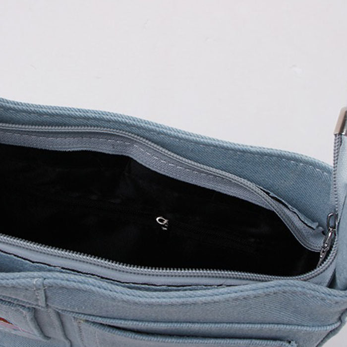Zauberstabtasche mit Engelstickerei