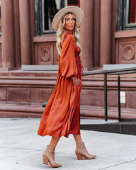 Elastic Waist Patchwork Mori Girl Large Swing Dress Evening Dress