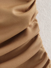 Item Three Color Knitted Pleated Decoration