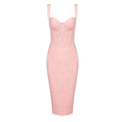 Retro Lace Suspender Nightclub Tight