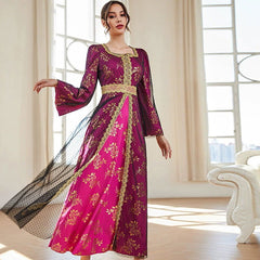 Mesh Dress Dubai Muslim Muslim Wear