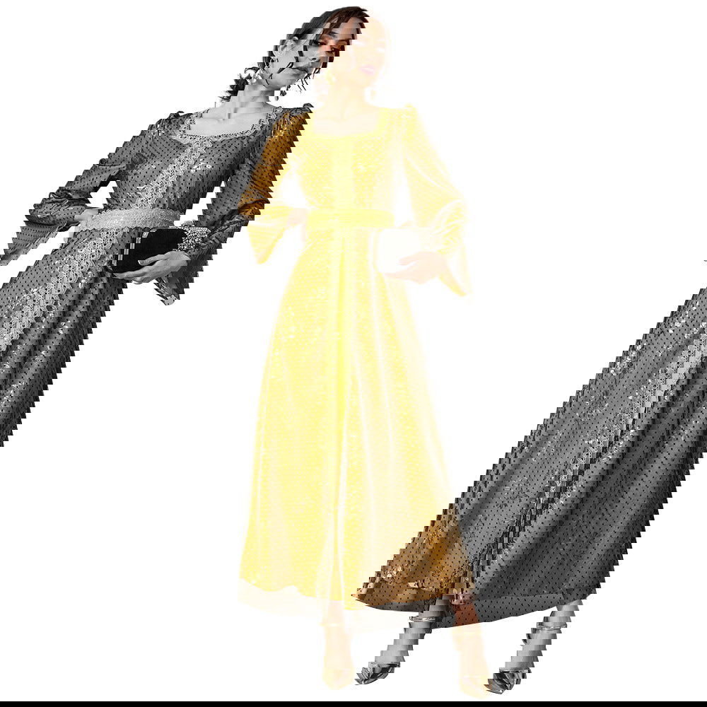 Mesh Dress Dubai Muslim Muslim Wear