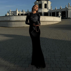 Tight round Neck Dress Pleated Floral