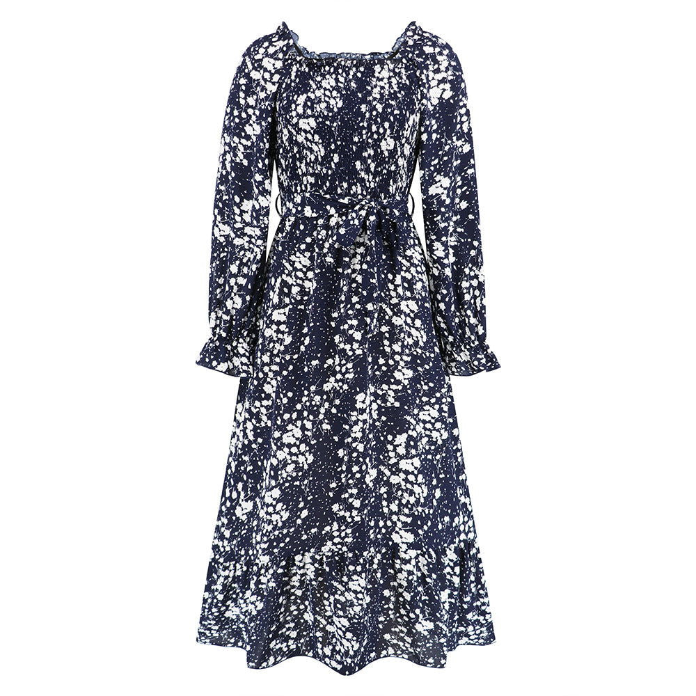 Slim Long Sleeve Tube Top Dress