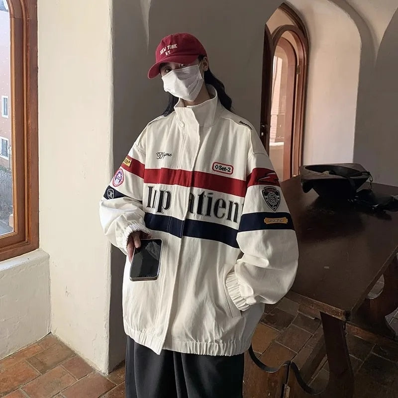 Y2K-Rennjacke