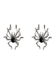 Pendientes de araña de plata
