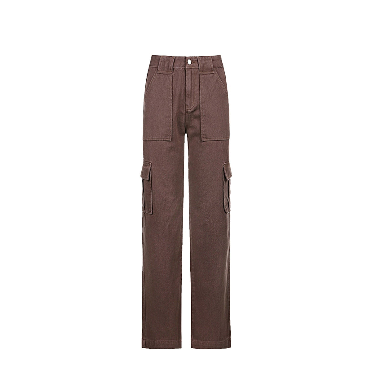 C12 Wide Leg Pockets Cargo Denim