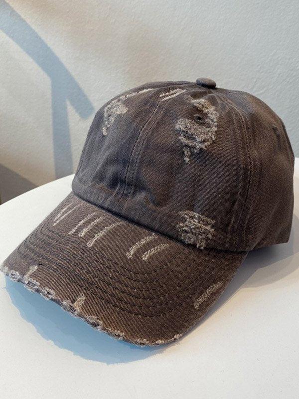 Gorra de béisbol vintage deslavada