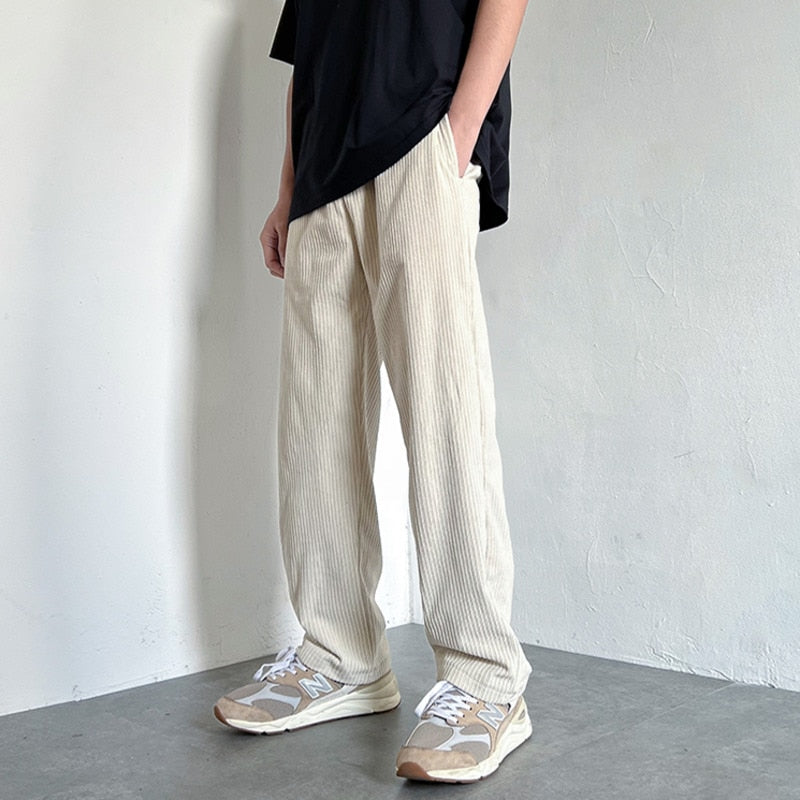 Casual Corduroy Pants