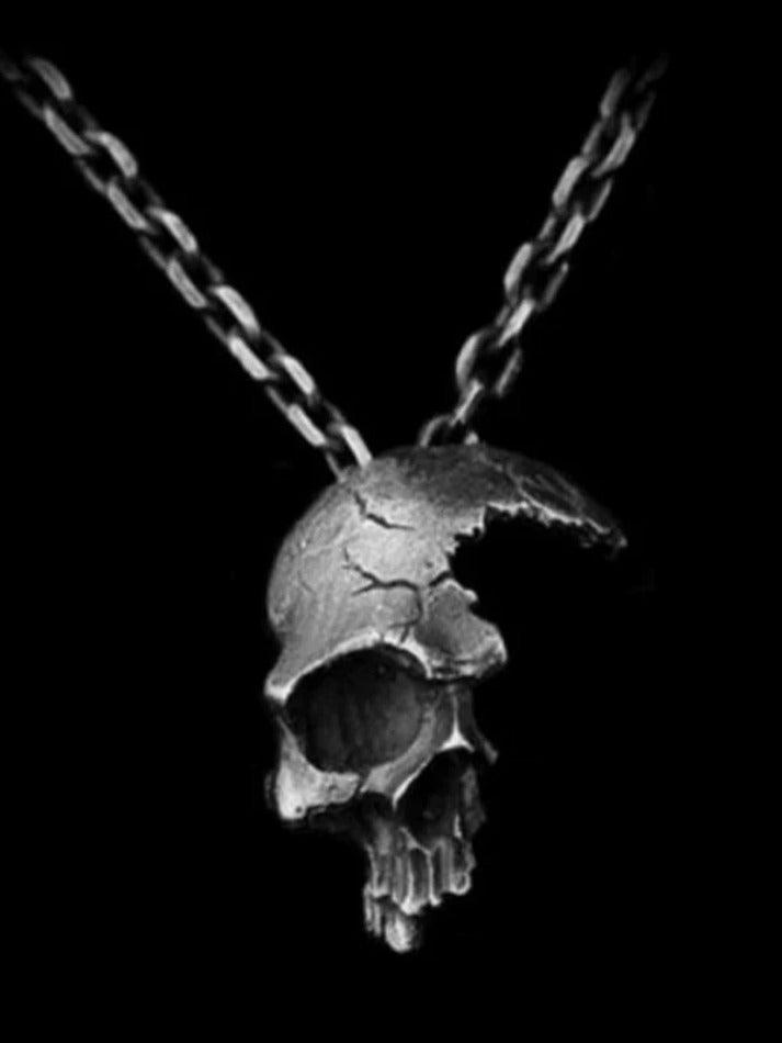 Gothic Skull Pendant Necklace