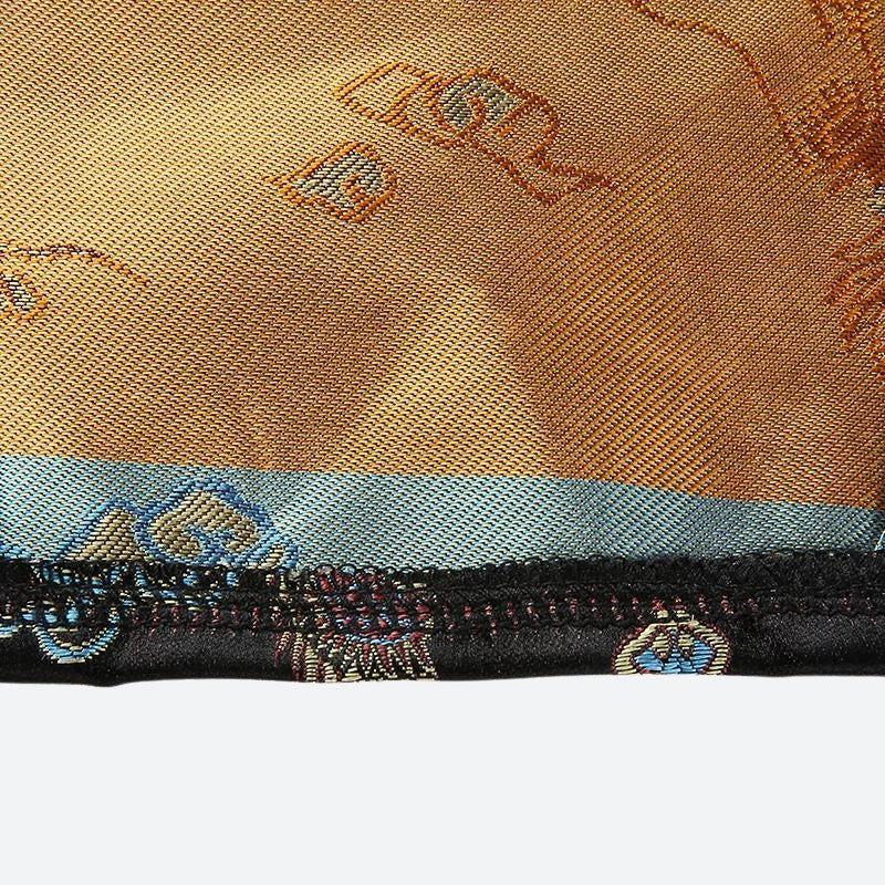 Rückenfreies Crop-Top mit Drachen-Print