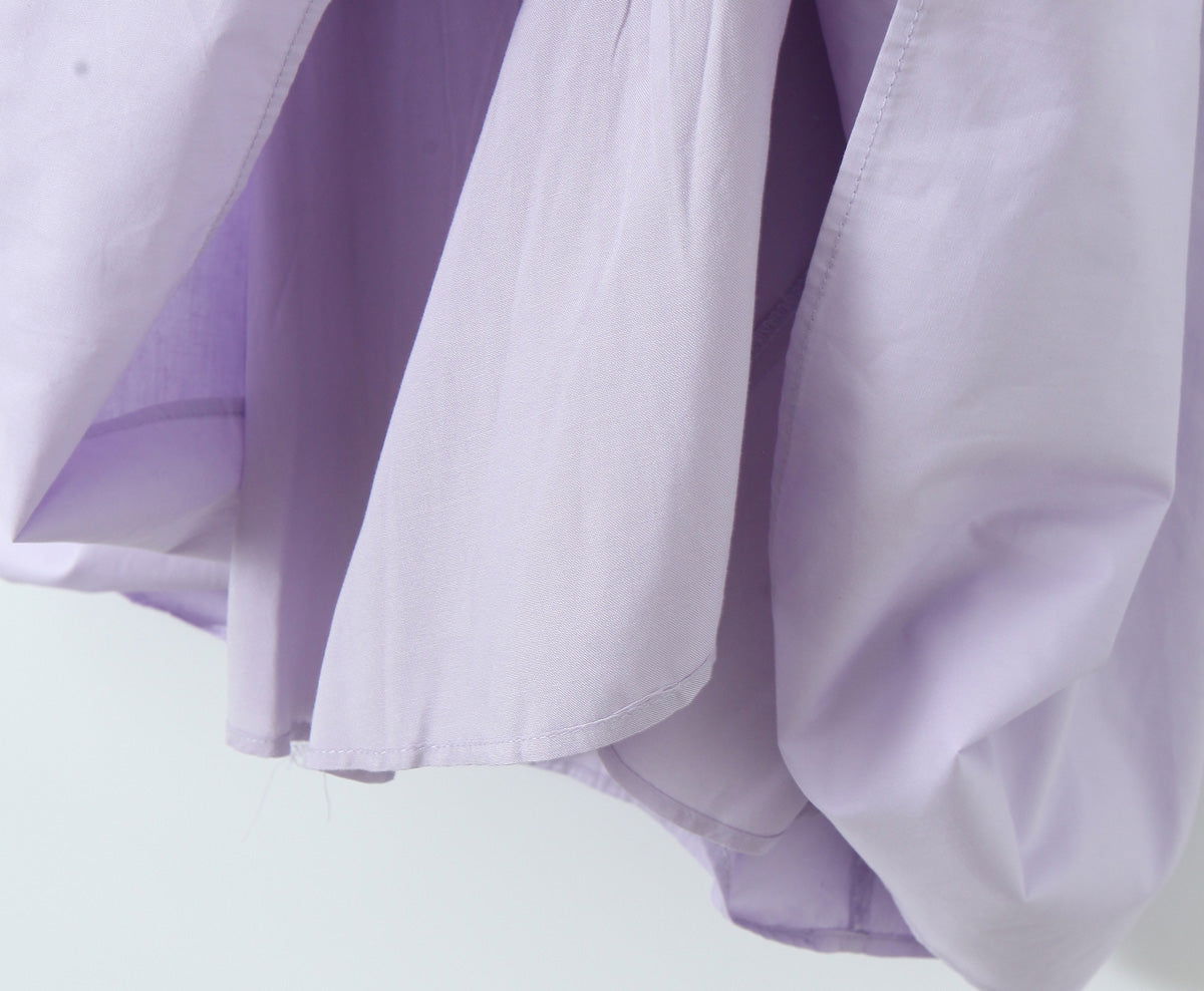 French Sleeveless Breasted Dress Sweet Spicy Slim Solid Color A line Pleated Dress