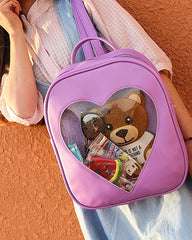 Heart Glitter Backpack