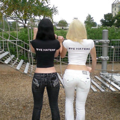 Hi &amp; Bye Haters Crop Top