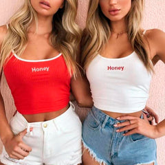 Honigfarbenes Riemchen-Bralette