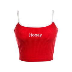 Honigfarbenes Riemchen-Bralette