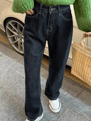 Boyfriend jeans with back patch