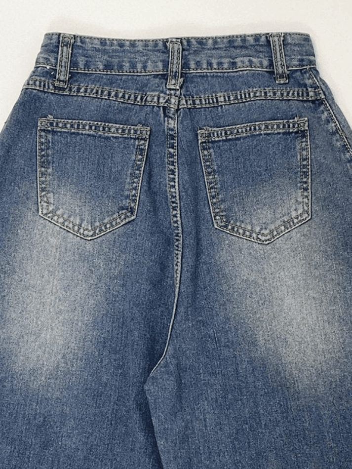 Y2K faded boyfriend jeans
