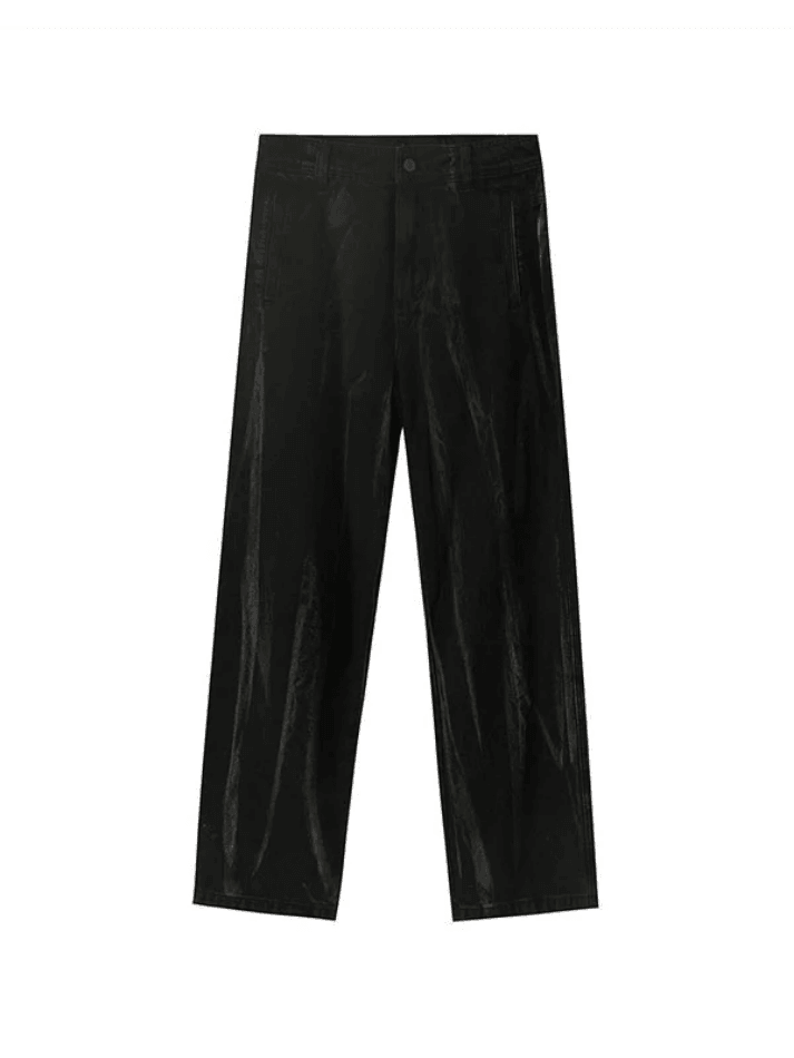Black tie-dye boyfriend jeans