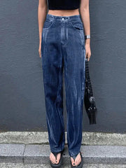 Vintage tie-dye boyfriend jeans