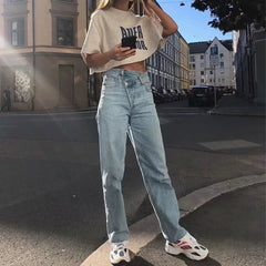 "Irina" high-waisted jeans