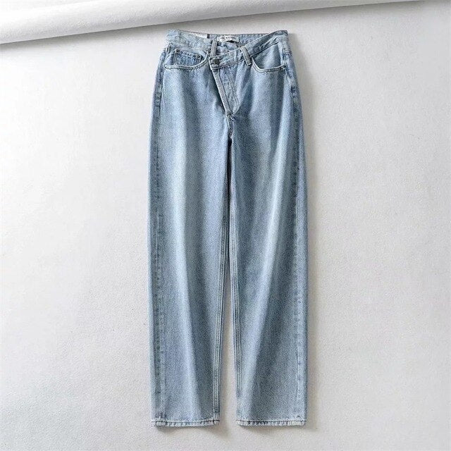 "Irina" high-waisted jeans