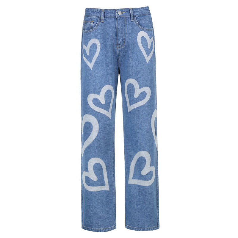 "Mara" high-waisted jeans