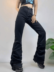 Vintage flared ankle jeans