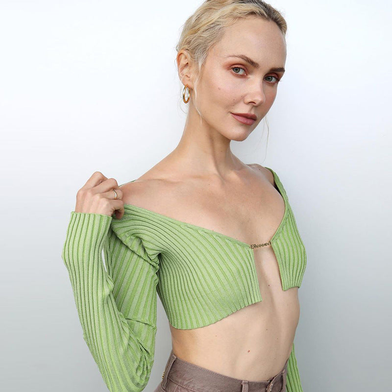 Strickjacke Damen Top