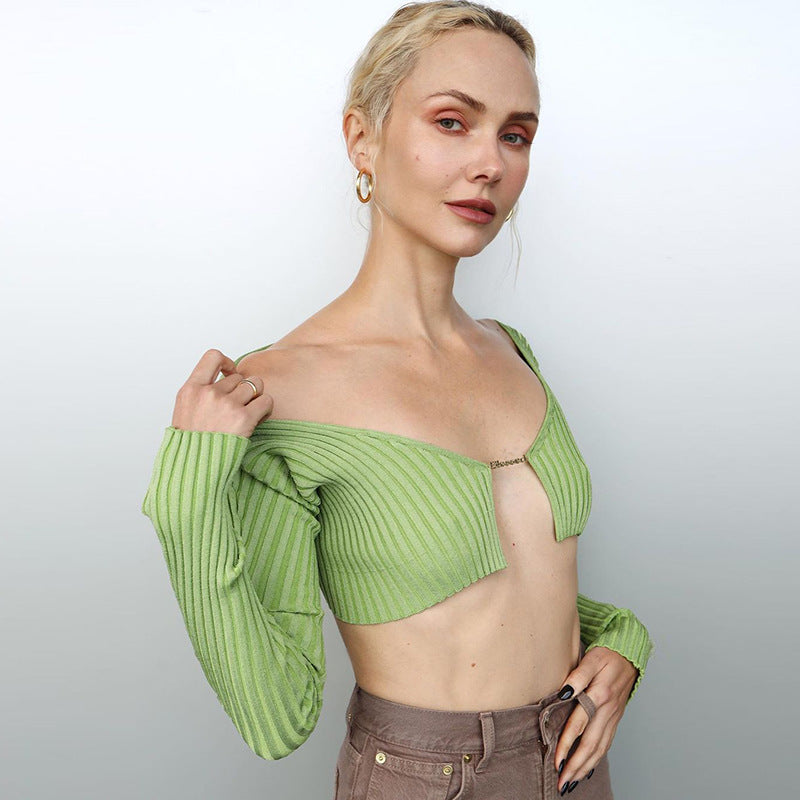 Strickjacke Damen Top
