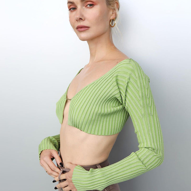 Strickjacke Damen Top