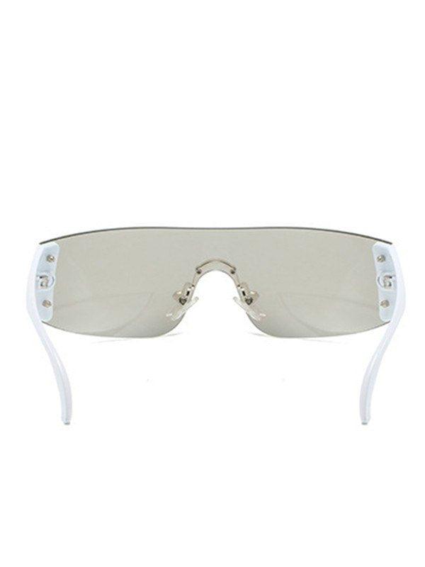 Y2K Futuristic Rimless Sunglasses