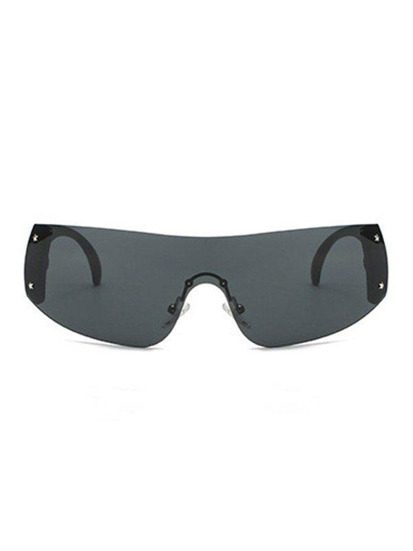 Y2K Futuristic Rimless Sunglasses