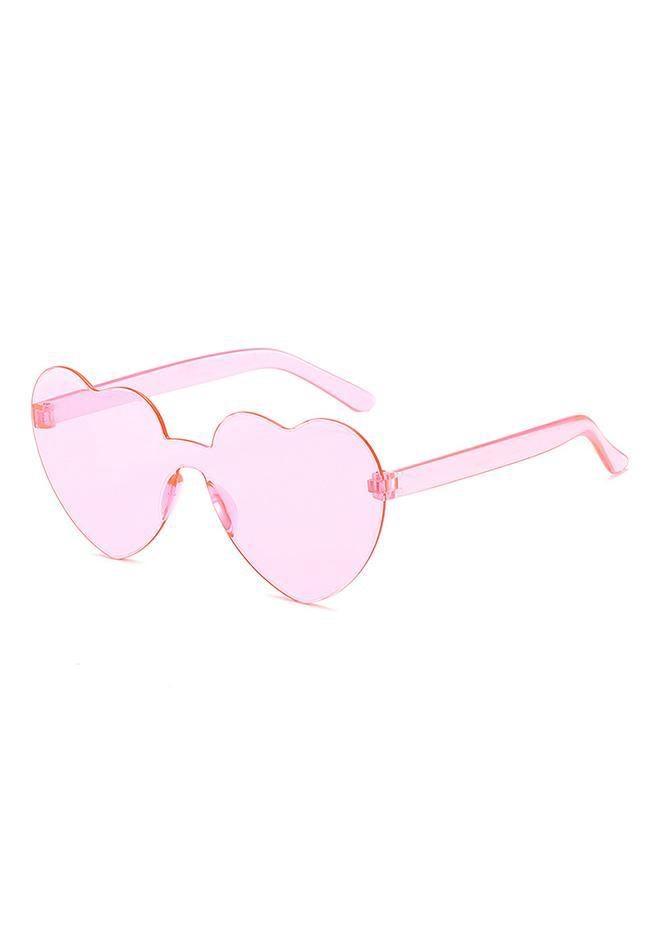 Heart frame sunglasses