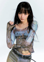 Natur Mesh Top