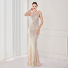 Dream Socialite Gathering Party Evening Dress Long Toast Host Dress