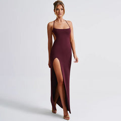Eleganter, schmaler Riemen mit Schlitz – Basic
