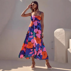 Vacation Split Sling Dress