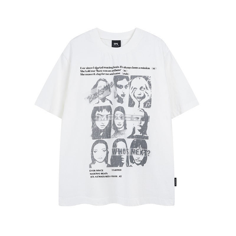 Creative Rock Short-Sleeved T-Shirt
