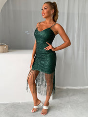 V-neck Tassel Suspender High-End Slim Fit