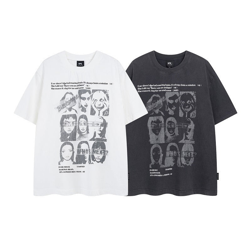 Creative Rock Short-Sleeved T-Shirt