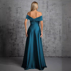 Off Shoulder Cocktail Party Christmas Party Dress